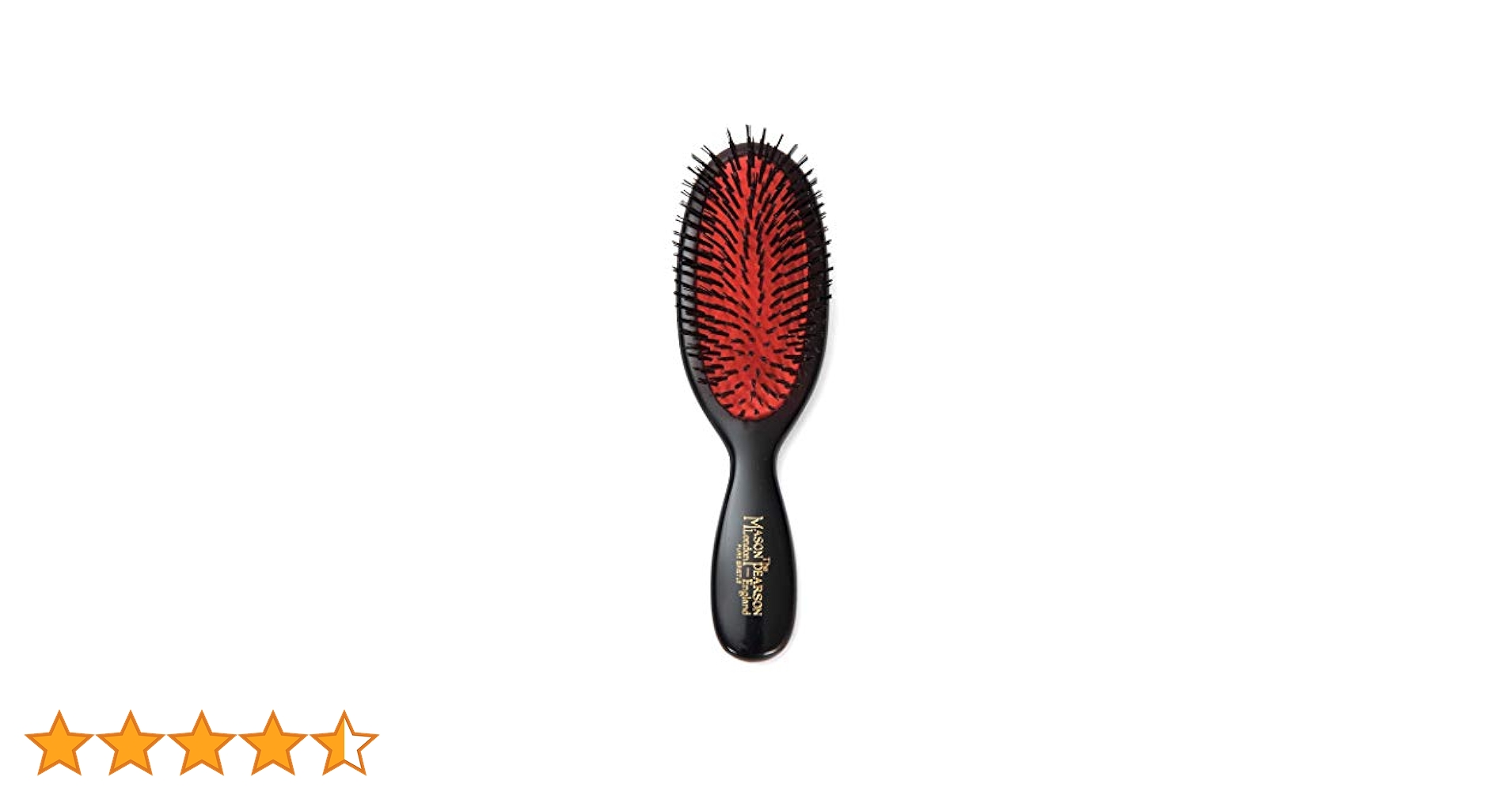 ヘアブラシ・コーム MASON PEARSON POCKET BRISTLE DARK RUBY Mason Pearson Handy Travel Bristle & Nylon Hair Brush, Dark